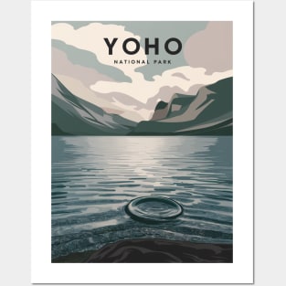 Yoho National Park Lake Poster Posters and Art